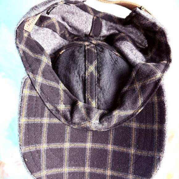 Goorin Bros Grey Wool Blend Tailored Strap Back Baseball Cap Hat - Picture 5 of 6